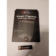 6 Pack of BCW Funko Pop! Semi-Rigid Acetate Figurine Display